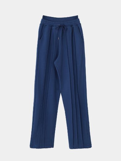 Picture of pleated drawstring trousers  w1157100 