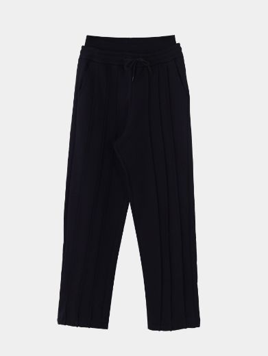 Picture of pleated drawstring trousers  w1157100 