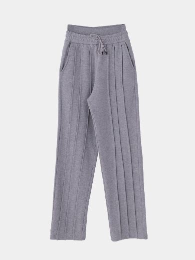 Picture of pleated drawstring trousers  w1157100 