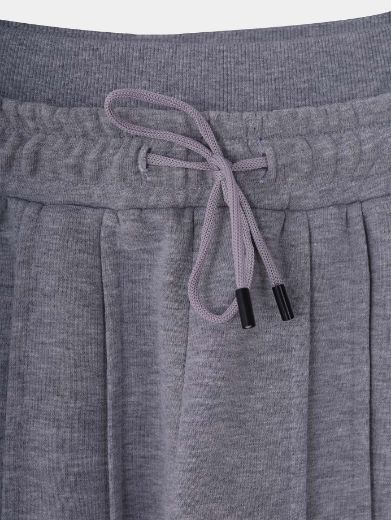 Picture of pleated drawstring trousers  w1157100 