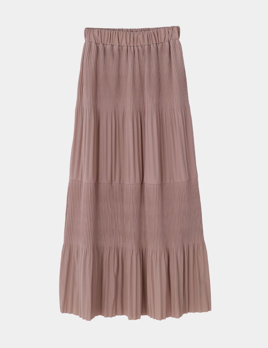 Picture of pleated maxi skirt w6972323 