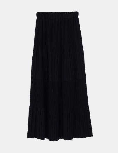 Picture of pleated maxi skirt w6972323 