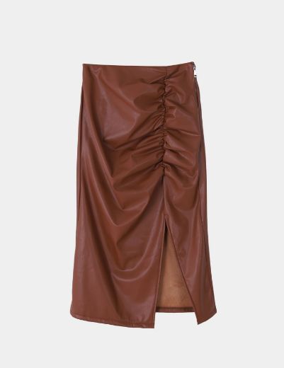 Picture of Leather Midi Skirt  w12026904 