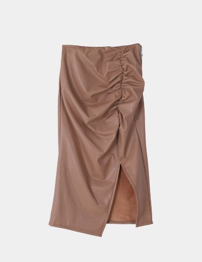 Picture of Leather Midi Skirt  w12026904 