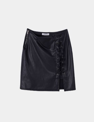 Picture of Leather Mini Skirt  w12026903 