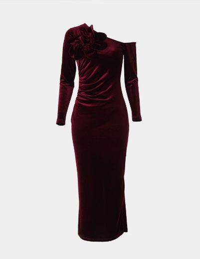 Picture of Bloom Bodycon velvet dress  w12024903 