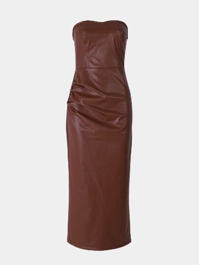 Picture of Bodycon Leather Dress  w12024902 