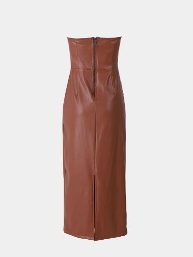 Picture of Bodycon Leather Dress  w12024902 