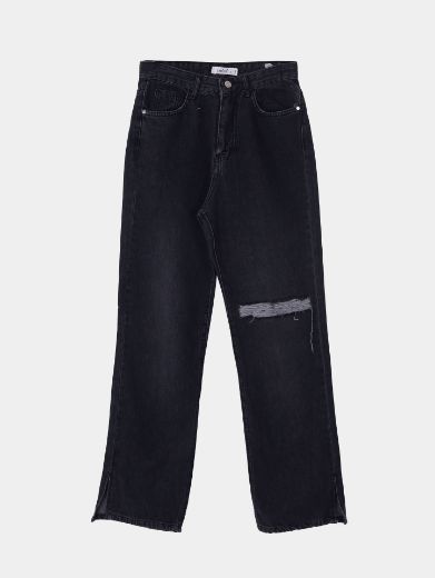 Picture of ripped wide leg jeans  s10952160/3 