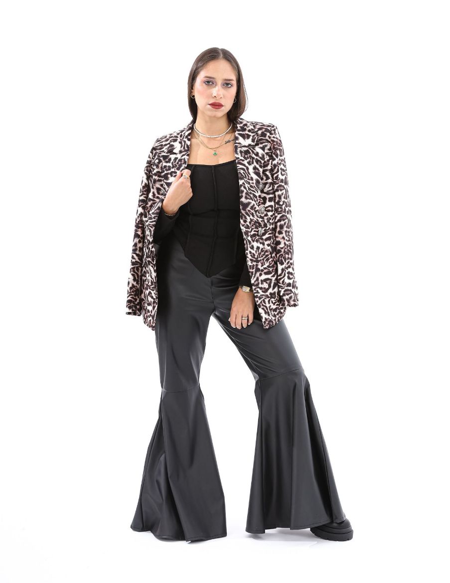 Picture of leopard blazer  w12027923 