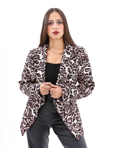 Picture of leopard blazer  w12027923 