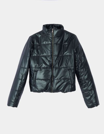 Picture of Metallic puffer jacket  w12027906 