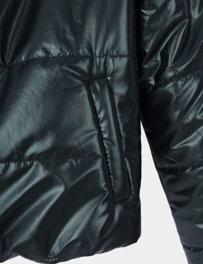 Picture of Metallic puffer jacket  w12027906 