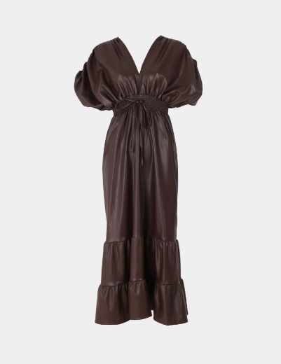 Picture of Leather Maxi Dress  w120010315 