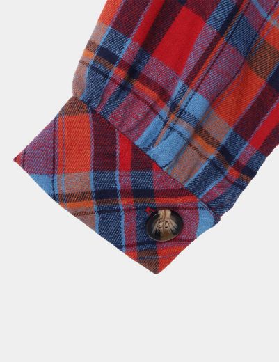 Picture of Oversize Plaid Shirt w12021999 