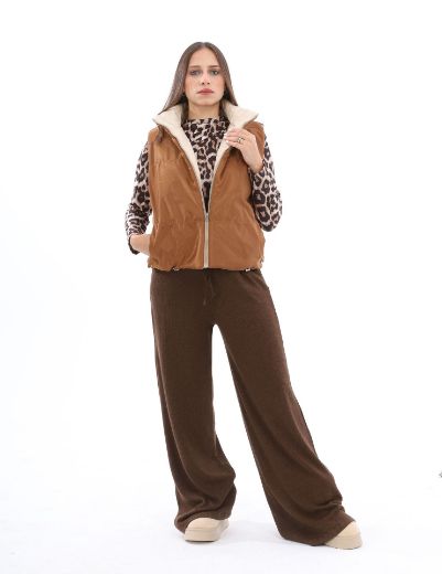 Picture of woolen wide leg pants  w114760006 