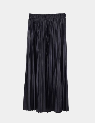 Picture of leather pleated skirt   w12026902 