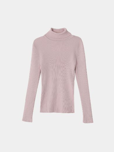 Picture of ribbed turtleneck basic w11482527 