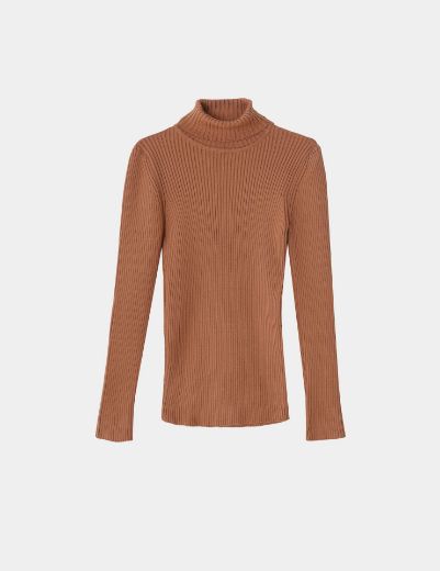 Picture of ribbed turtleneck basic w11482527 