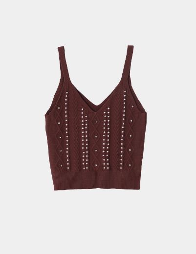 Picture of beaded sleeveless top  w11482534 