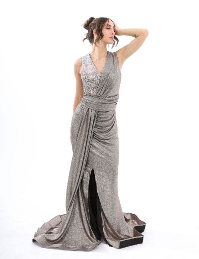 Picture of Draped sequins dress w114710359 