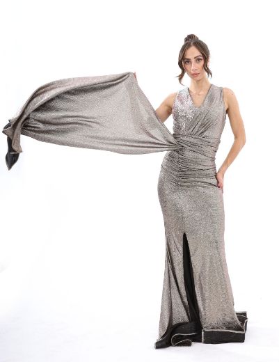 Picture of Draped sequins dress w114710359 