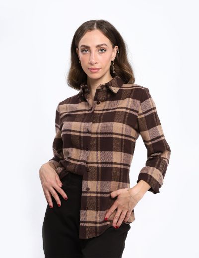 Picture of plaid shirt  w12001011 