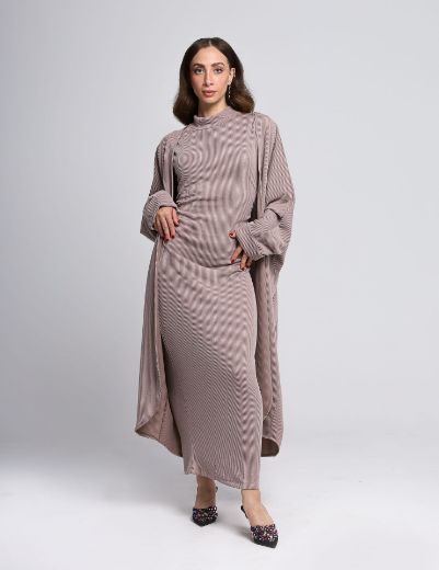 Picture of Ribbed basic dress w120110002 