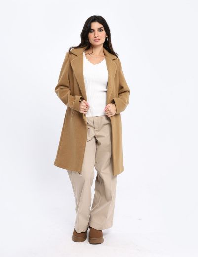 Picture of Lapel Neck Overcoat w12001092 