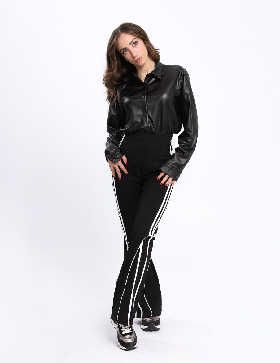 Picture of Leather shirt w120010106 