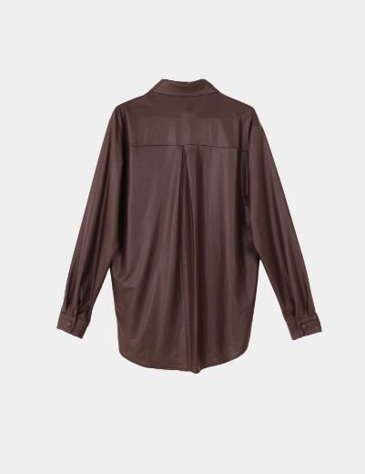 Picture of Leather shirt w120010106 