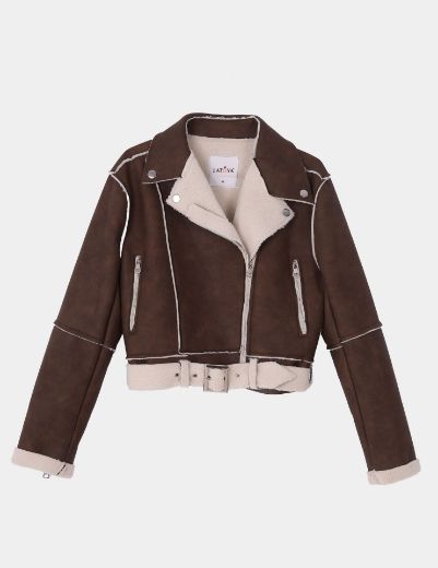 Picture of teddy lined jacket  w12001040 