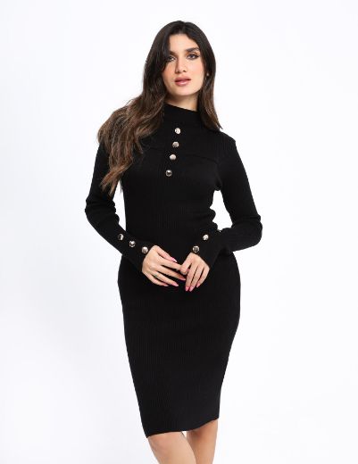 Picture of  Mock neck sweater dress w11482507 