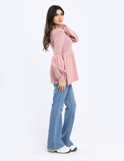 Picture of Rosette knit blouse w11482528 