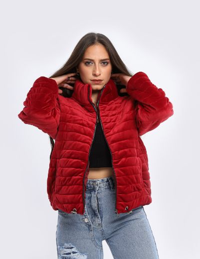 Picture of velvet puffer jacket  w1182401 