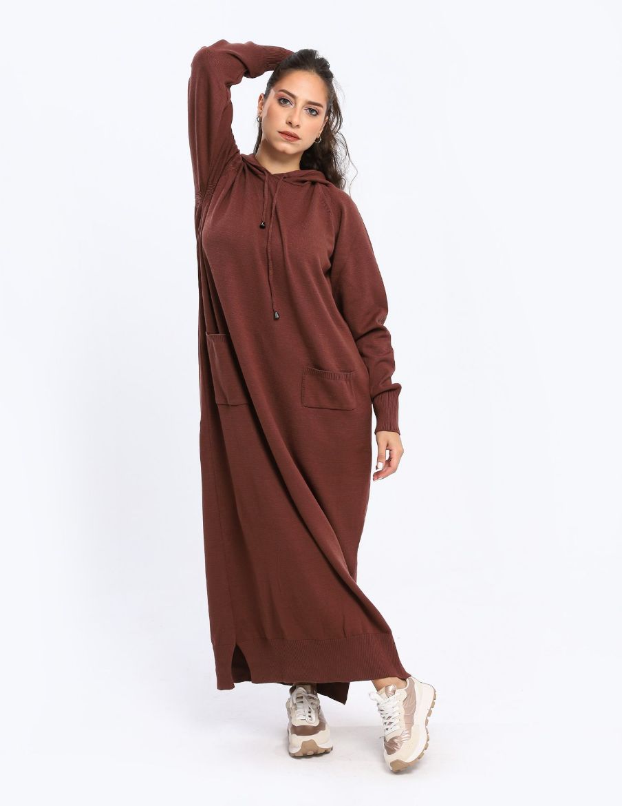 Picture of Hooded Sweater Dress  w11482536 