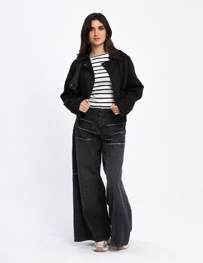 Picture of mega wide leg jeans  w12112383 