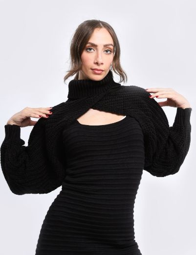 Picture of Knitted Batwing sleeves  w11482521 