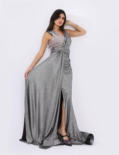 Picture of Draped sequins dress w114710359 