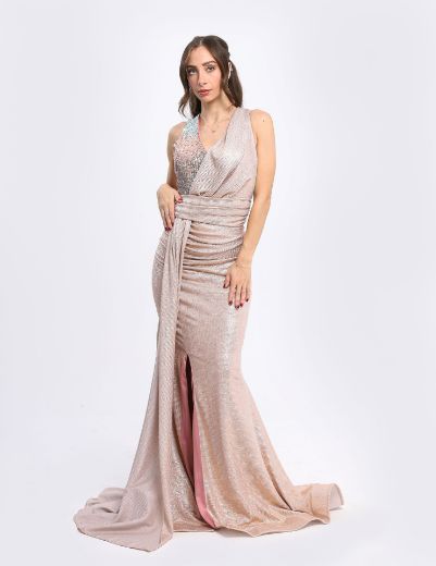 Picture of Draped sequins dress w114710359 