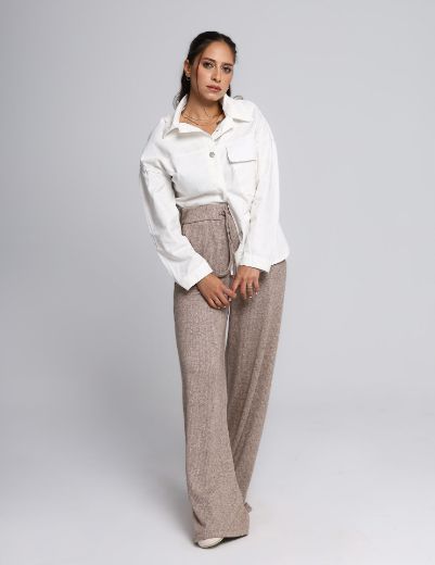 Picture of woolen wide leg pants  w114760006 