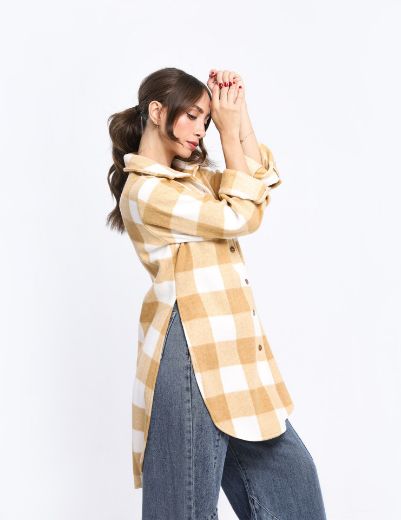 Picture of Plaid Shirt Dress  w11542001 