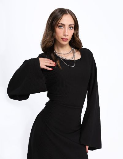 Picture of Bodycon back tie dress  w11542002 