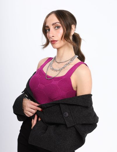 Picture of Sleeveless knit basic w11482503 