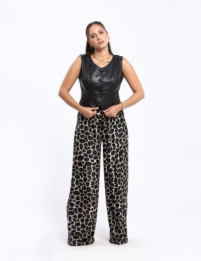 Picture of  velvet wide leg pants  w114760006/1 