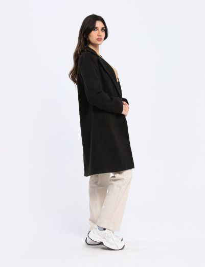 Picture of Lapel Neck Overcoat w12001092 