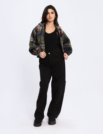 Picture of  Plaid cropped shacket w12001085 