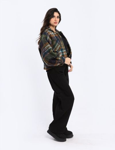 Picture of  Plaid cropped shacket w12001085 