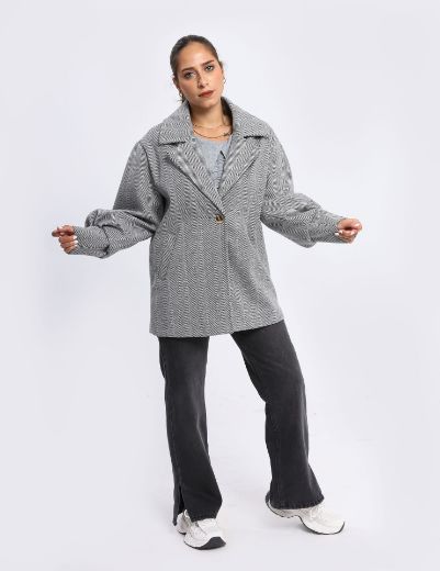 Picture of lapel neck jacket  w11611001 