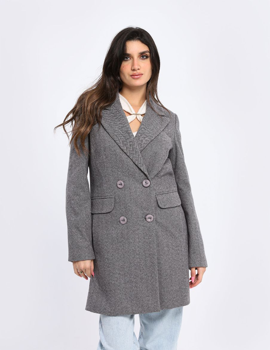 Picture of Double breasted coat w12065400 